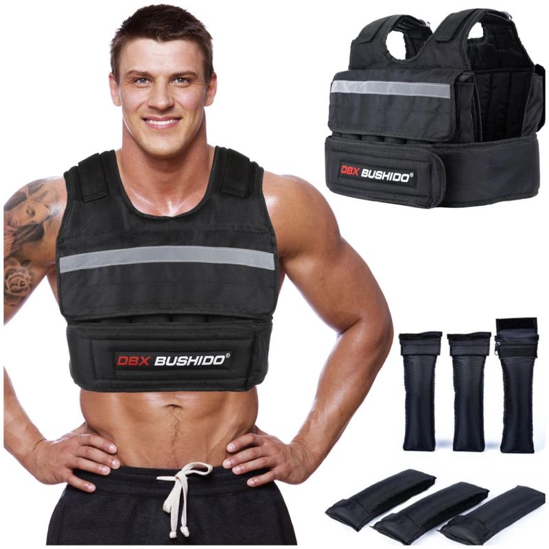 Weighted Training Vest 12 Inserts (Empty) Kamizelki obciążeniowe Your Sports Performance