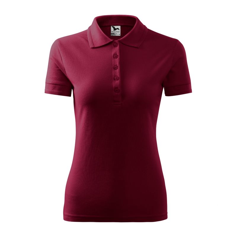 Women's Pique Polo Shirt (garnet) Clothing/Lifestyle/T-shirts/Malfini Your Sports Performance