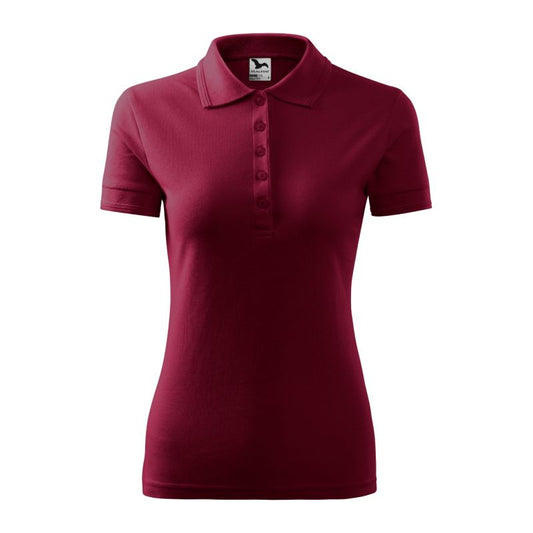 Women's Pique Polo Shirt (garnet) Clothing/Lifestyle/T-shirts/Malfini Your Sports Performance