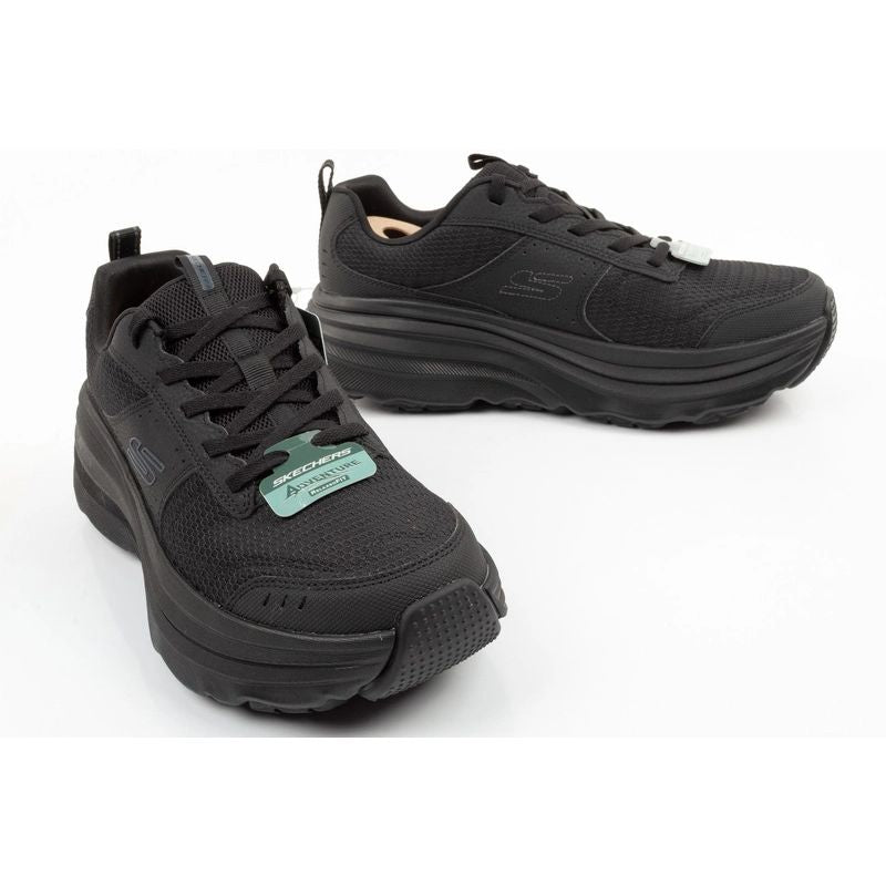 Skechers Men's Max Cushioning Zirrus Lightweight Black Sports Shoes