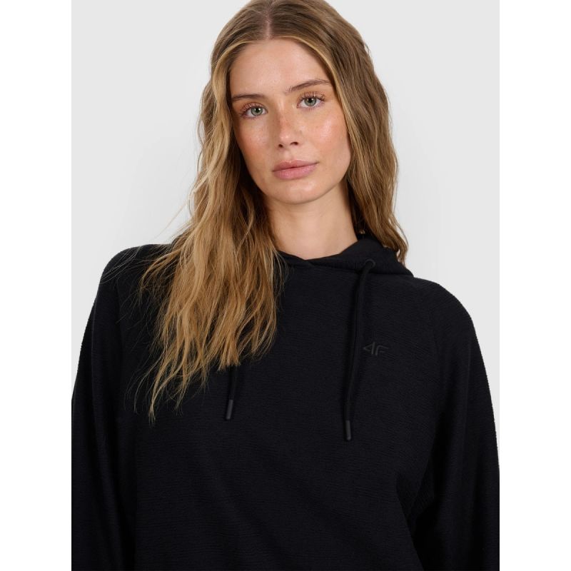 Women's open-front hooded sweatshirt 4F 4FRAW25TSWSF2544-20S *Kategoria tymczasowa Your Sports Performance
