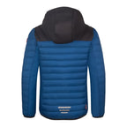 Trollkids Eikefjord Ultra-light Polyfiber Jacket alpine blue/black/radiant red/chestnut brown (463-144)