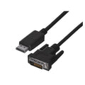 Lanberg CA-DPDV-10CU-0010-BK cable (DisplayPort M - DVI-D M; 1m; black) Kable i adaptery/Kable DisplayPort Your Sports Performance