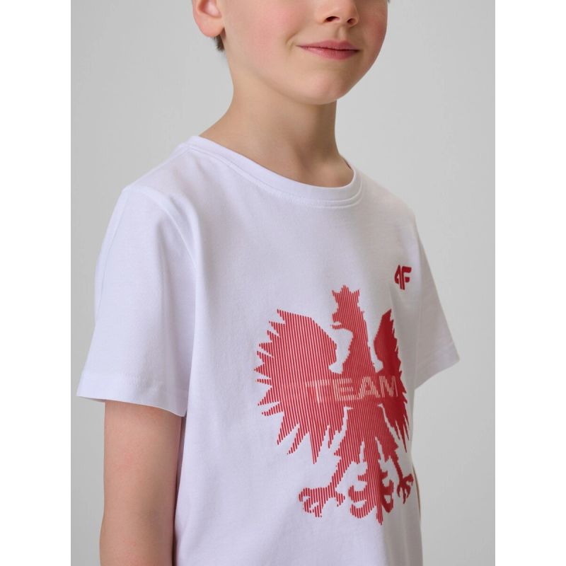Children's fan T-shirt 4F 4FJRMM00TTSHU4436-10S