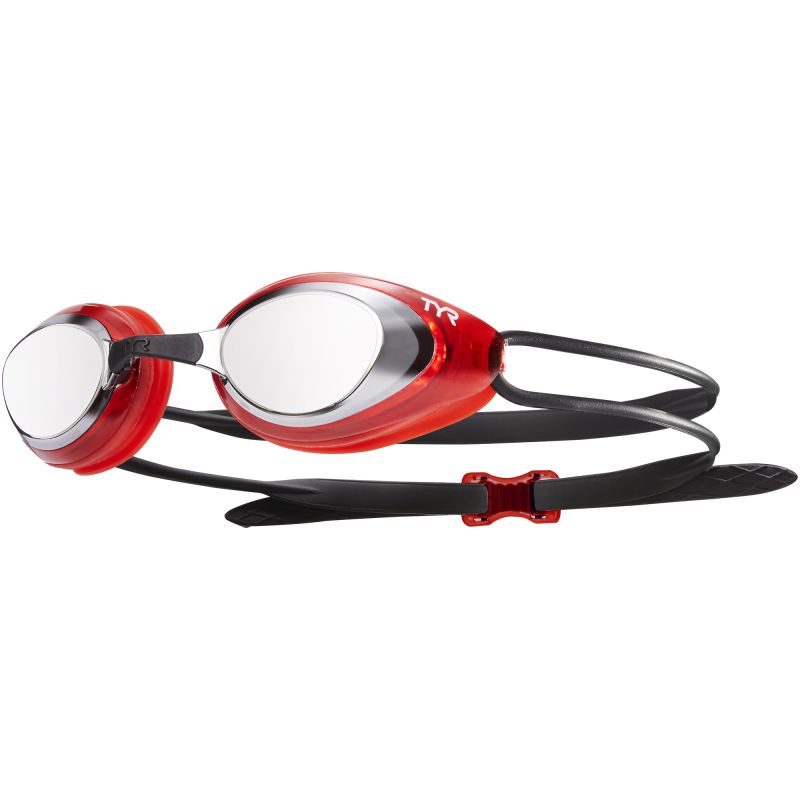 TYR Black Hawk Racing Mirrored Swimming Goggles