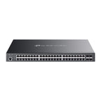 TP-Link Omada SG3452XMPP Network Link Managed L2+ Gigabit Ethernet (10/100/1000) PoE Support 1U Black Komunikacja i łączność/Switch-e Your Sports Performance