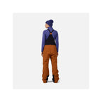 ROSSIGNOL W Outerlimits Insulated Bib Women's Ski Pants Brown