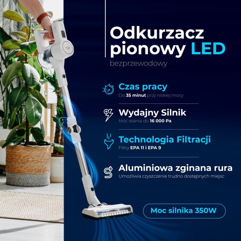 ADLER AD 7060 vacuum cleaner AGD - Produkty/Odkurzacze Your Sports Performance