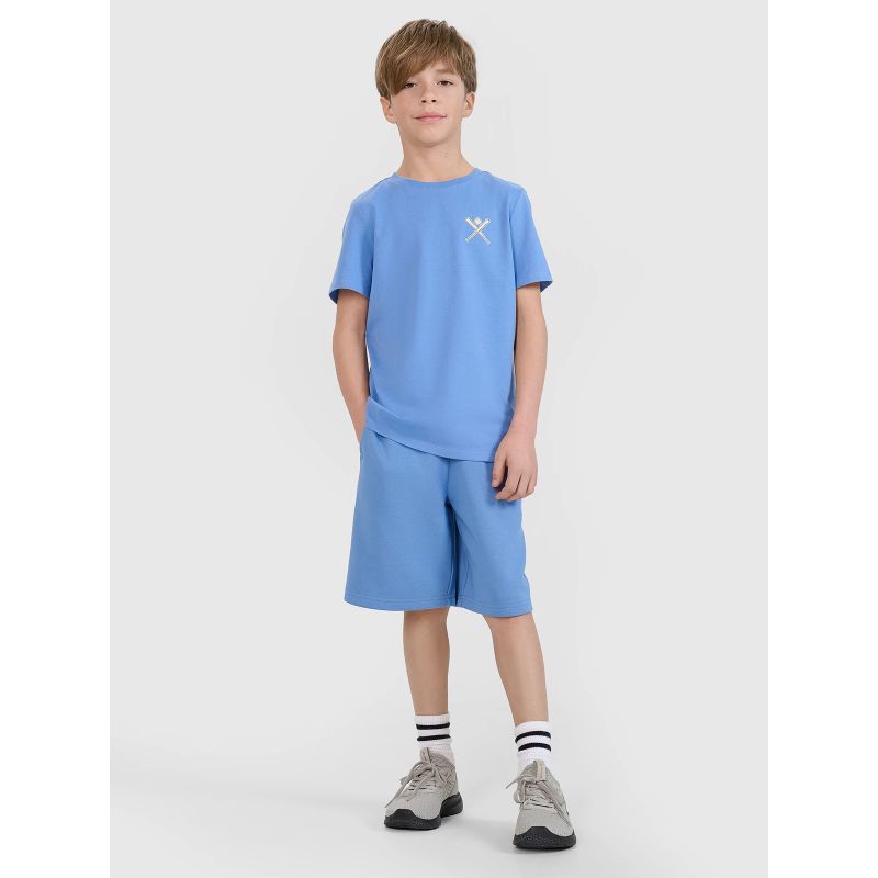 Boy's regular printed T-shirt 4F 4FJRSS25TTSHM2642-33S *Kategoria tymczasowa Your Sports Performance