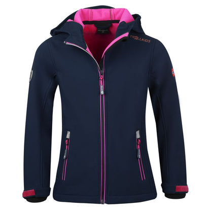 TrollKids Girls Trollfjord Jacket Jr 175-114 Trollkids