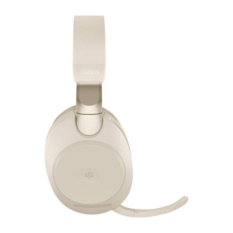 Jabra Evolve2 85 MS Stereo Link380c Wireless Over-Ear Headphones, Beige In preparation Your Sports Performance