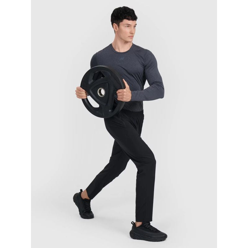 Men's quick-drying training longsleeve 4F 4FWMM00TFLOM507-22M *Kategoria tymczasowa Your Sports Performance