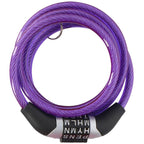 Dunlop spiral bicycle lock, combination 0.6x120 cm 1042688 Accessories/Bicycle/Akcesoria rowerowe Your Sports Performance