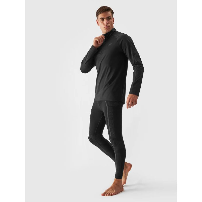 Men's 4FWARM STRETCH 1/2 ZIP thermal underwear 4F 4FWAW24UBRUM076-20S *Kategoria tymczasowa Your Sports Performance