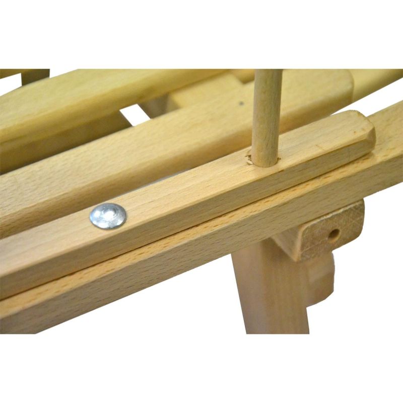 NINA WOODEN SLEDGE WITH BACKREST Sport/Sporty Zimowe/Sanki/Drewniane Your Sports Performance