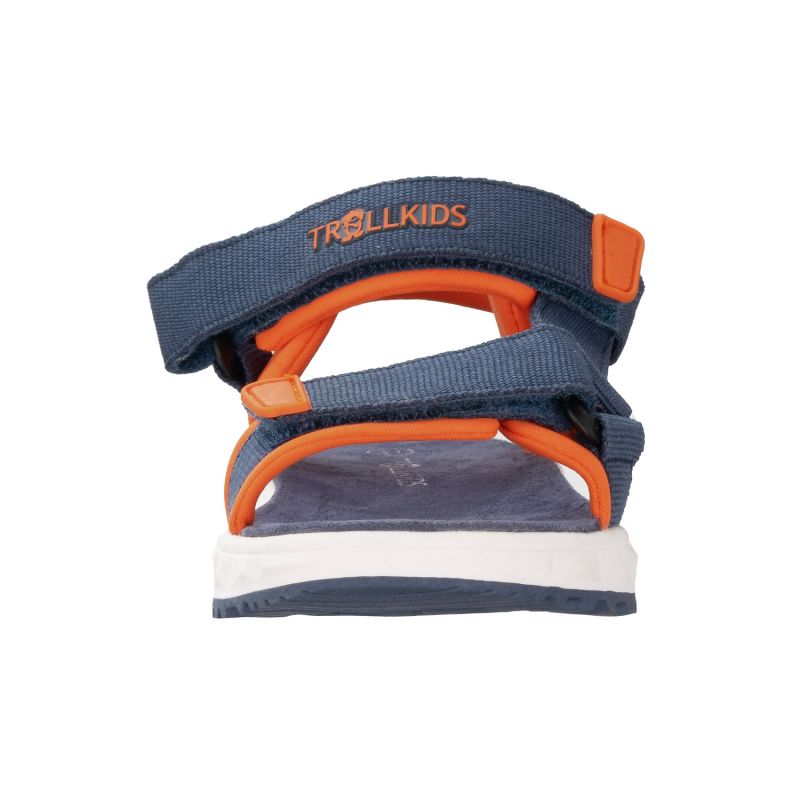 Trollkids Kids Lysefjord Sandal mystic blue/orange (666-142) Trollkids