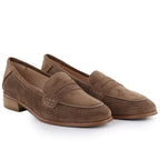 Suede openwork loafers brown Potocki SZ12585 To be categorized Your Sports Performance