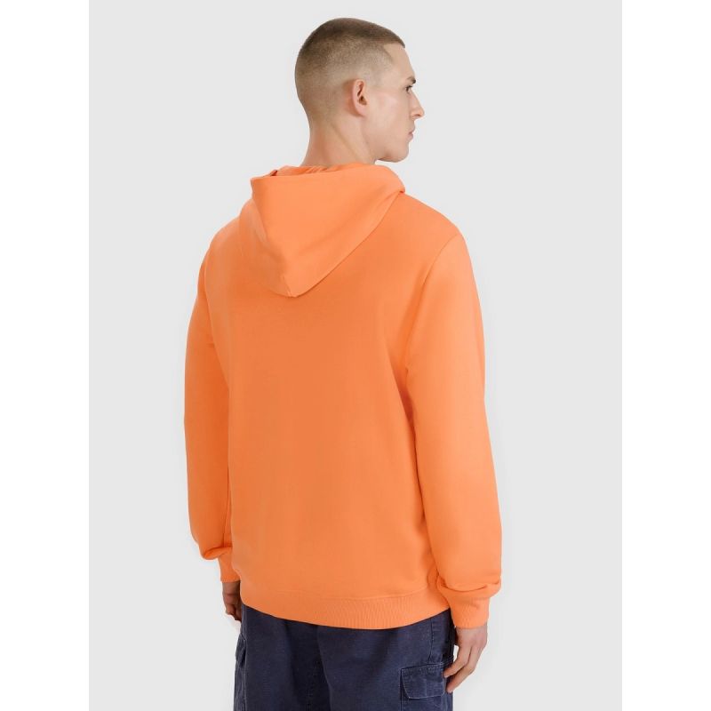 Men's sweatshirt with hood, open, 4F 4FRSS25TSWSM2201-70S *Kategoria tymczasowa Your Sports Performance