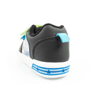 Leomil Sonic children's sports shoes, lightweight sneakers with Velcro, black Leomil