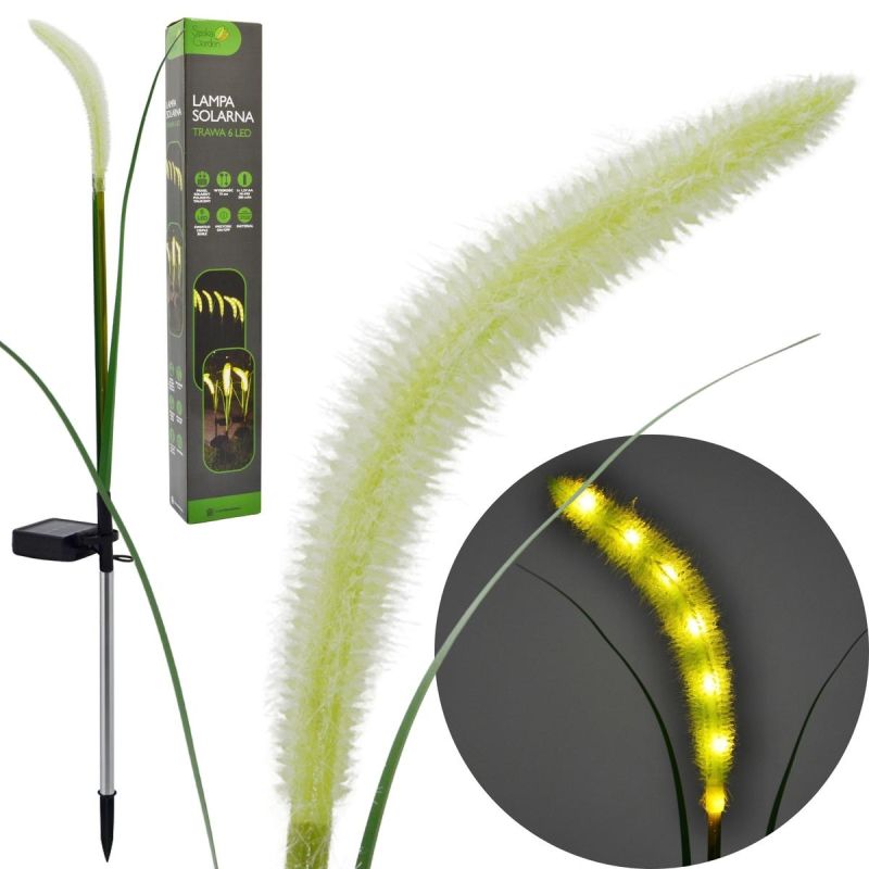 SOLAR GRASS LAMP 6 LED 75CM Home and Garden/Lighting Your Sports Performance