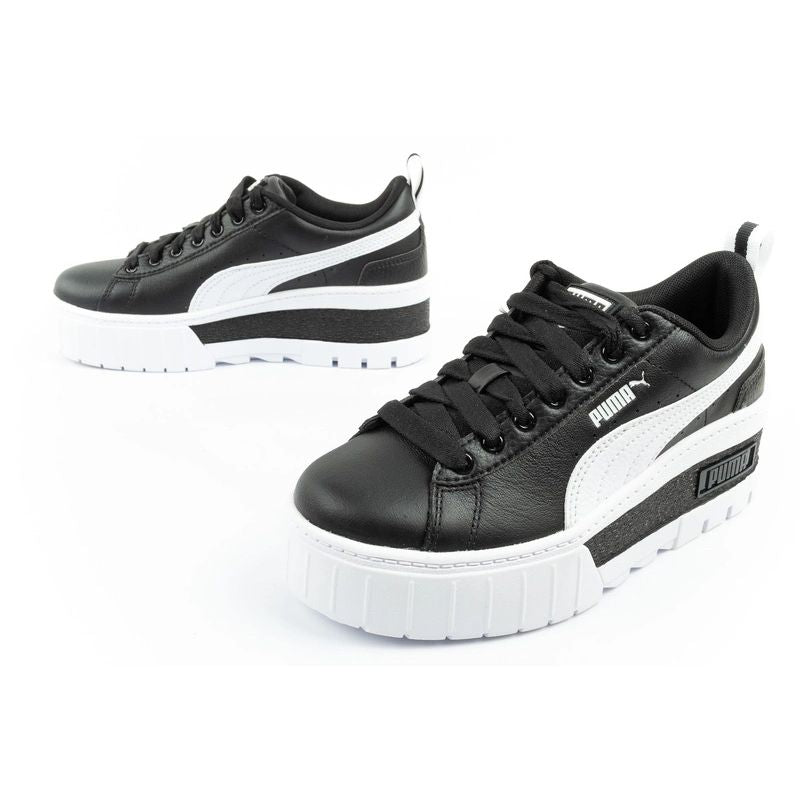 Puma Mayze women's sports shoes Sneakers platform black white fashionable In preparation Your Sports Performance