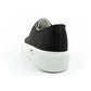 Lee women's sports shoes Isla sneakers black platform comfortable Lee