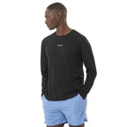 Salomon Shkout Core LS Tee M LC2424400 Black L