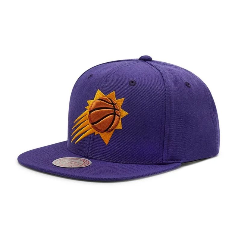 Mitchell &amp; Ness NBA Phoenix Suns Team Ground 2.0 Snapback Suns Cap HHSS3256-PSUYYPPPPURP Clothing/Basketball/Mitchell & Ness Your Sports Performance