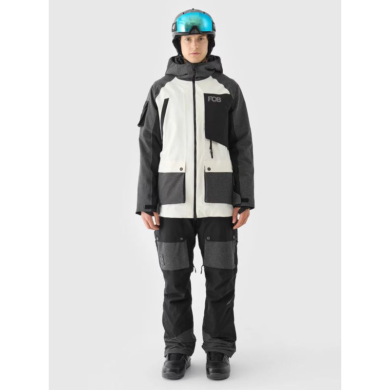 Men's 10000 membrane snowboard jacket 4F 4FWAW24TTJAM511-11S *Kategoria tymczasowa Your Sports Performance