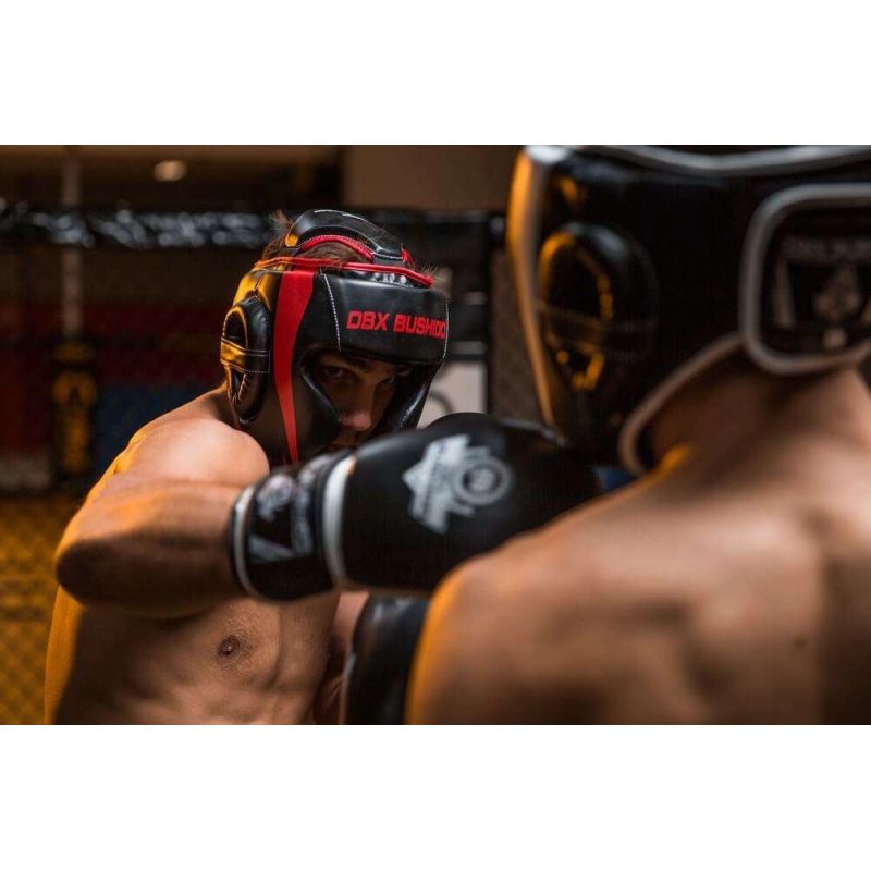 M Boxing Helmet - Phantom Red DBX Bushido