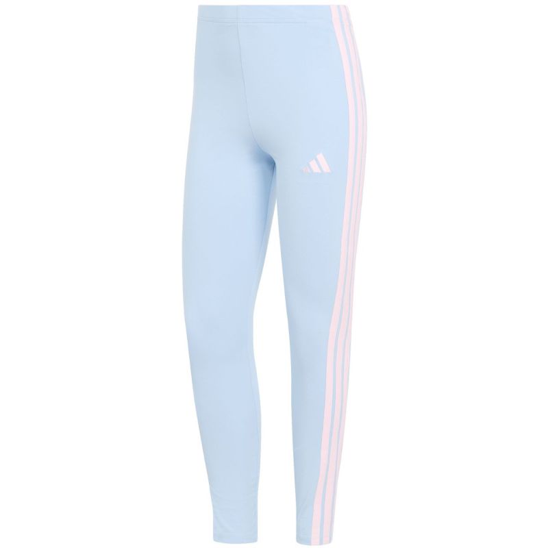 adidas Essentials 3-Stripes Cotton Women's Leggings Light Blue KD2352