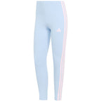 adidas Essentials 3-Stripes Cotton Women's Leggings Light Blue KD2352