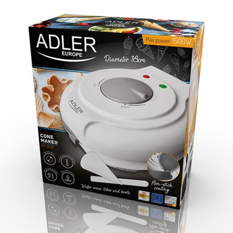 ADLER AD 3038 waffle maker AGD - Produkty/Tostery Your Sports Performance