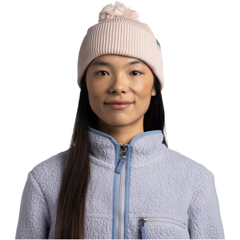 BUFF KNITTED BEANIE RENVI PEACH BEIGE