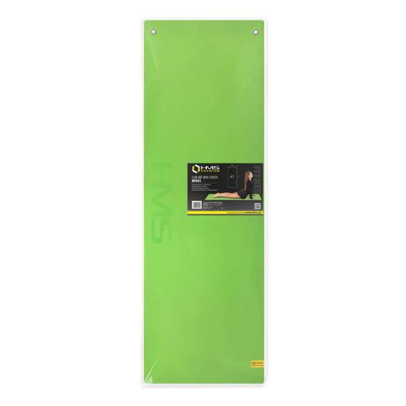 Club fitness mat with holes HMS Premium MFK03 Green-Black Accessories/Training equipment Your Sports Performance