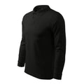 Malfini Single J. LS M MLI-21101 polo shirt black Clothing/Lifestyle/T-shirts/Malfini Malfini