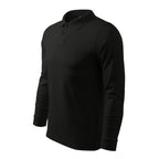Malfini Single J. LS M MLI-21101 polo shirt black Clothing/Lifestyle/T-shirts/Malfini Malfini
