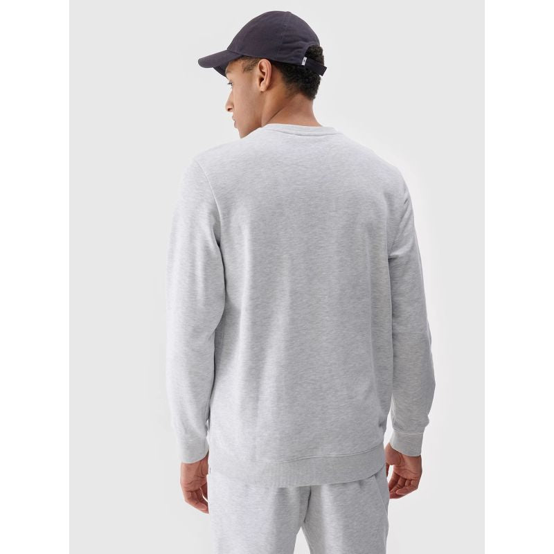 Men's sweatshirt without zipper, without hood, 4F 4FWMM00TSWSM1767-27M *Kategoria tymczasowa Your Sports Performance