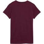 Puma Ess Centered Cat Logo Tee Women’s T-Shirt Burgundy 692916 24
