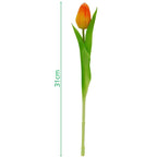 ORANGE TULIP 31CM LIFE-LIKE SPRING DECORATION Home and Garden/Equipment Your Sports Performance