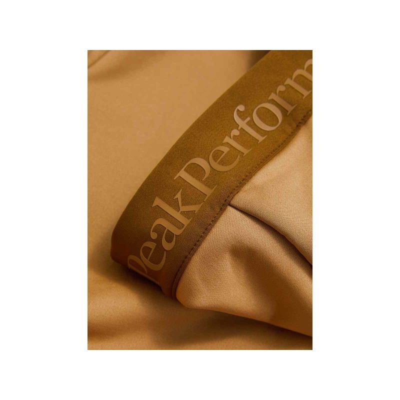 PEAK PERFORMANCE W Rider Essentials Zip Hoodie Brown