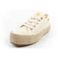 Lee Cooper women's lace sneakers beige platform