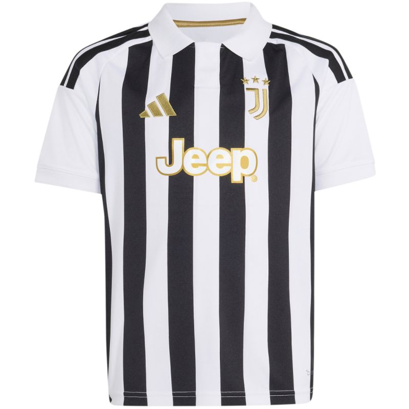 adidas Juventus 26/27 kids' jersey white and black KB8836