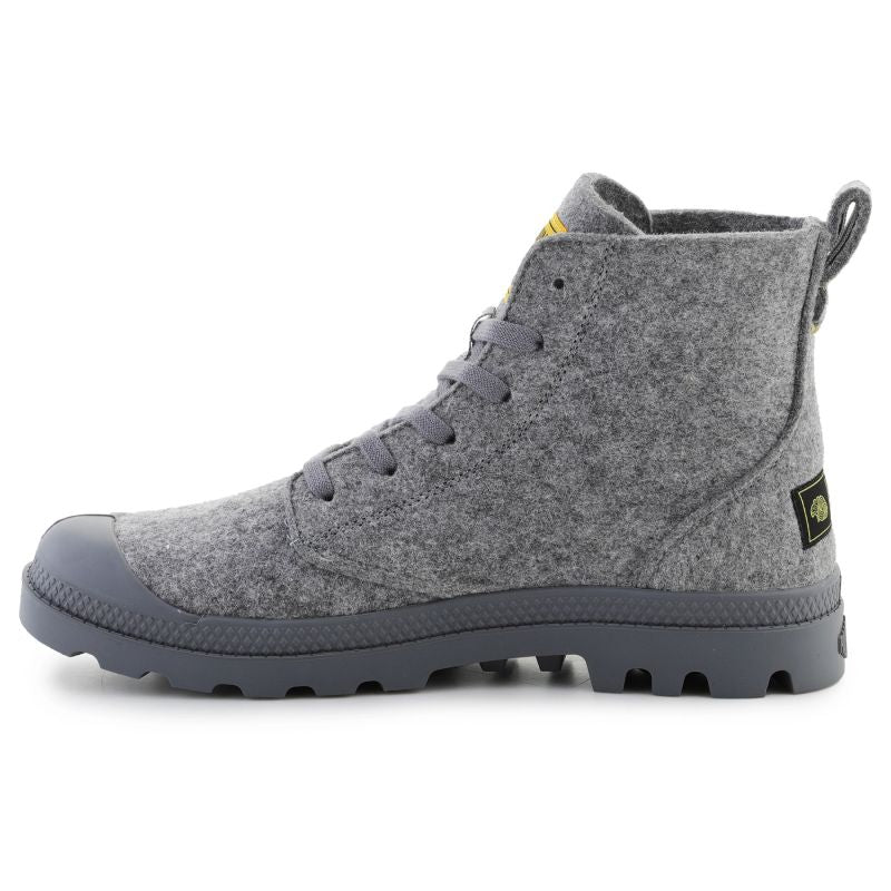 Palladium Pampa Hi Merino shoes 74377-027-M Gray Footwear/Lifestyle/Palladium Your Sports Performance