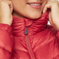 Alpinus Rocca women's down jacket red YT18753 In preparation Your Sports Performance