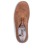 Rieker M RKR528 brown openwork leather shoes