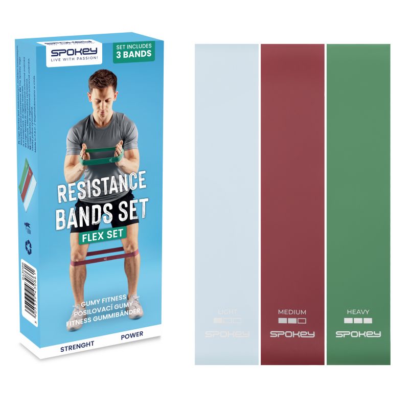 Spokey Flex Set SPK-943086 resistance bands Accessories/Training equipment Your Sports Performance