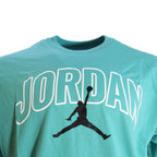 Men's Air Jordan Brooklyn Arch Logo T-shirt Washed Teal - IB7347-392 AIR Jordan