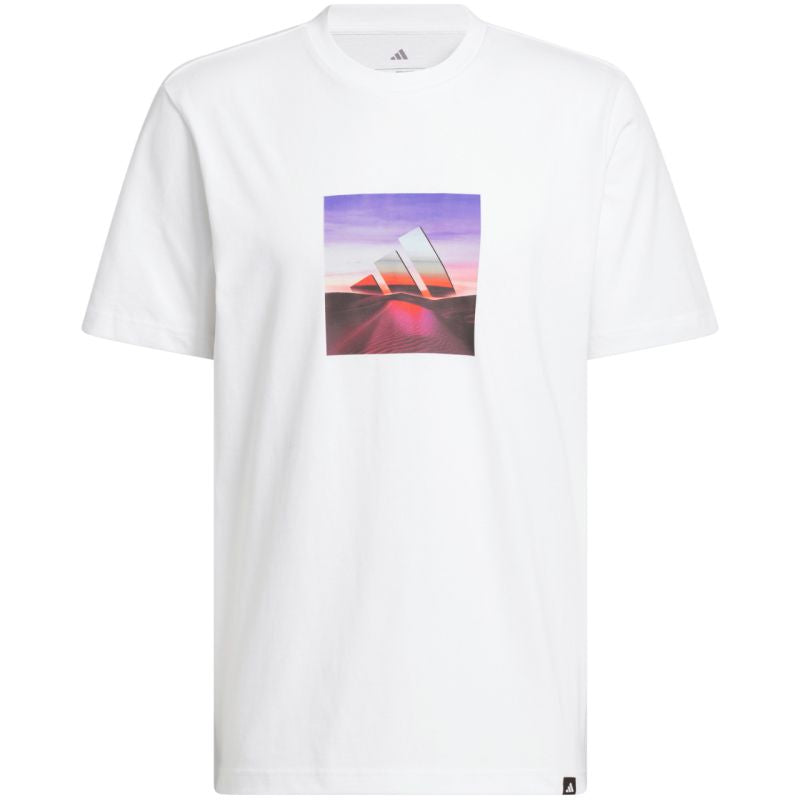 Men's adidas Summer Heat Graphic T-shirt white JZ7545