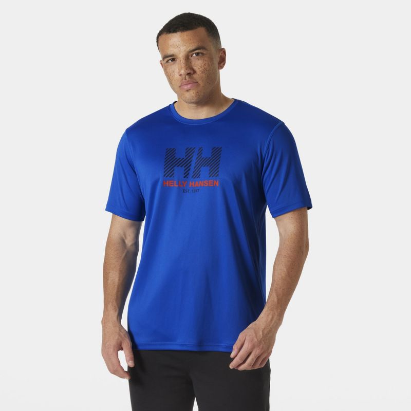 Helly Hansen HH Tech Graphic 2.0 M T-shirt 49574 543 Clothing/Lifestyle/T-shirts/Helly Hansen Your Sports Performance